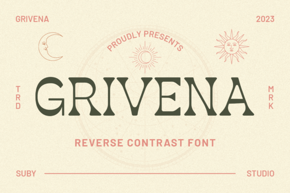 Grivena: The Retro Display Font That Transforms Everyday Projects