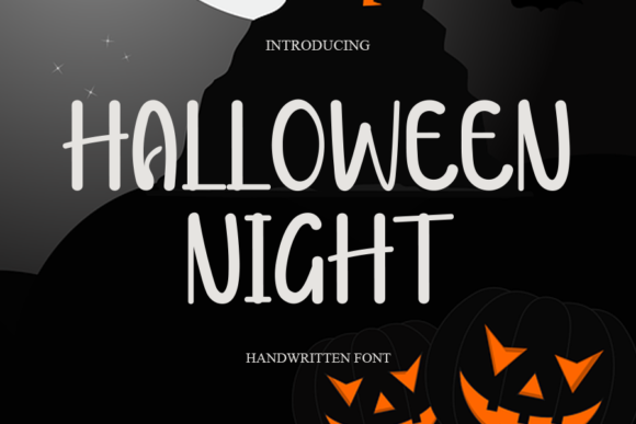 Halloween Night: The Ultimate Display Font for Spooky Designs