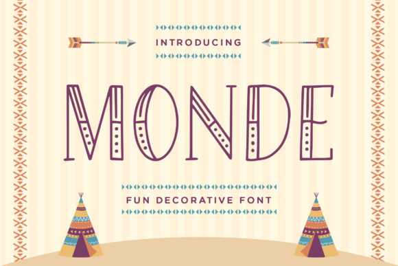 Monde Font: A Magical Display Type for Modern Design