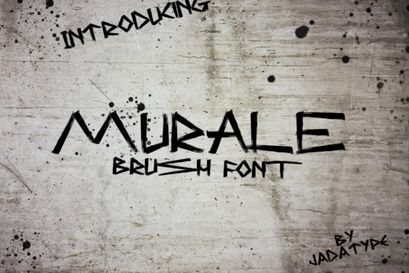 Murale Font: Street Art Vibe for Bold Designs
