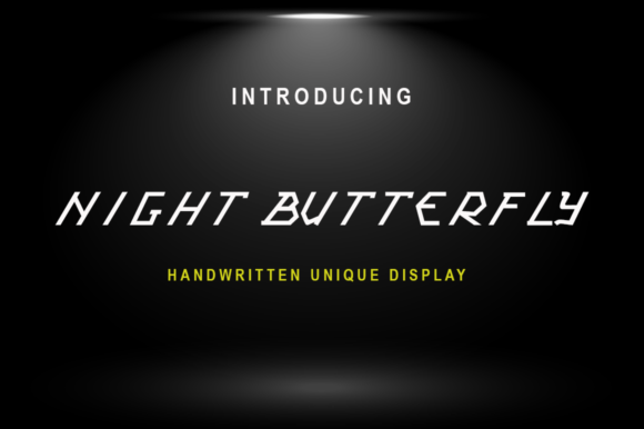 Night Butterfly: The Display Font That Transforms Your Creative Projects
