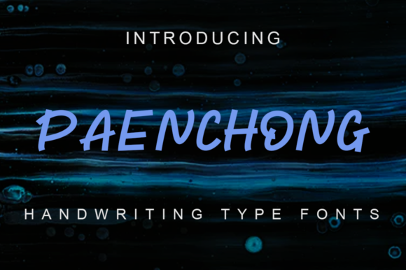 Paenchong: The Bold, Casual Display Font That Instantly Elevates Your Projects