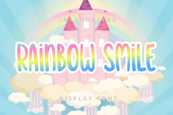 Rainbow Smile: A Chalkboard Font for Real Designs