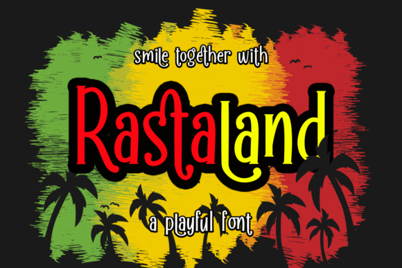 Rastaland: Unleashing Creativity with a Crafty and Playful Display Font