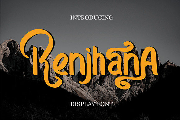Rinkana: A Vintage Display Font for Distinctive Design