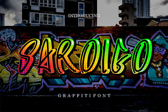 Saroigo: Injecting Street Art Energy into Your Designs