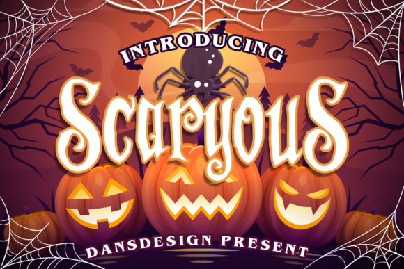 Scaryous: The Spooky Display Font for Bold Halloween Design