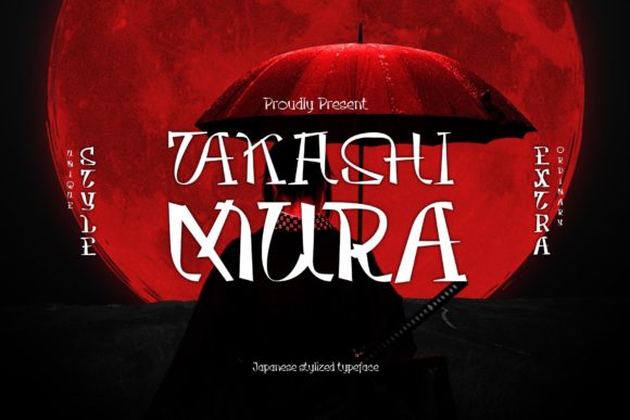 Takasimura: The Japanese Display Font for Bold Design