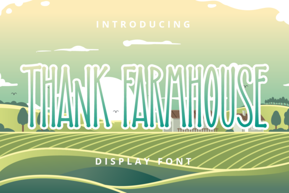 Thank Farmhouse: Why This Tall, Casual Font Changes Your Design Game