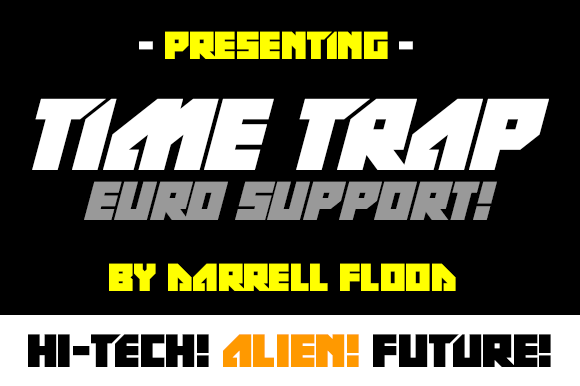Time Trap: A Bold Evaluation of a Distinctive Display Font