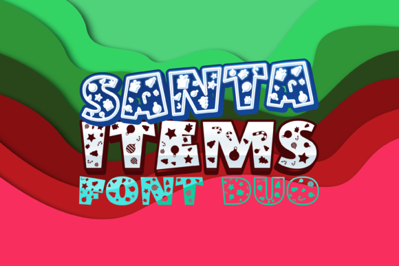 Unleashing Creativity with Santa Items: A Comprehensive Guide to the Playful Display Font