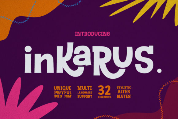 Unlocking Creative Potential with Inkarus: A Vintage Display Font for Modern Designers