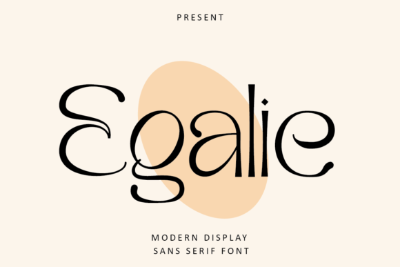 Why Egalie is the Whimsical Display Font Your Creative Projects Need