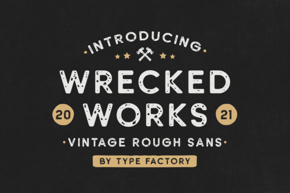 Wrecked Works: Elevate Your Design with Vintage Texture